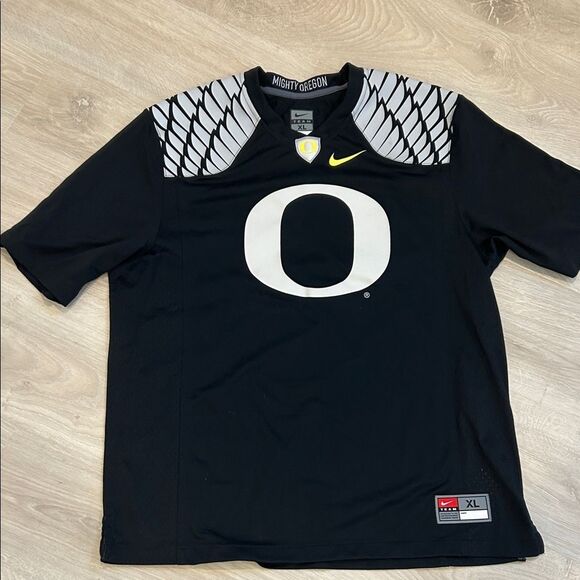 Nike Other - Nike Men's Black and Gray University of Oregon Ducks Jersey, Size XL